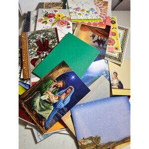 Christmas Cards Misc Greeting Cards 1.5pounds Birthday Thinking of You Envelopes